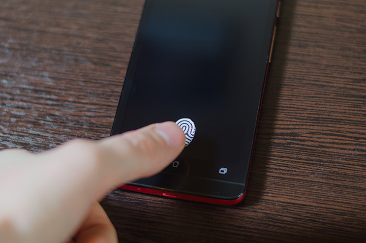 Integrated Fingerprint Reader